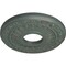 Ekena Millwork Nadia Ceiling Medallion (Canopies up to 4 7/8"), 12 1/8"OD x 3 5/8"ID x 7/8"P, Cloud Burst Crackle CM12NACBC - alternate 5